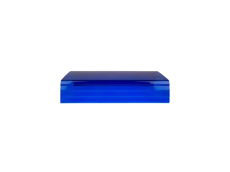 Ecco reservglas blått 426 mm, mittglas för varningsljusramp