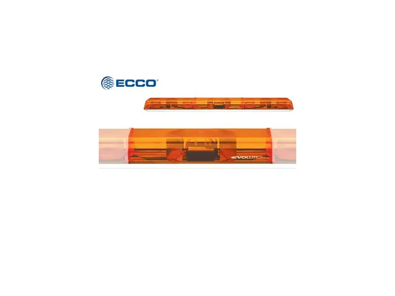 Ecco reservglas gult 480 mm, mittglas för varningsljusramp