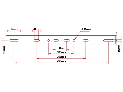 X-vision Auxiliary Light Rack - Monteringsfäste för DOMIBAR 573mm - Bild 5