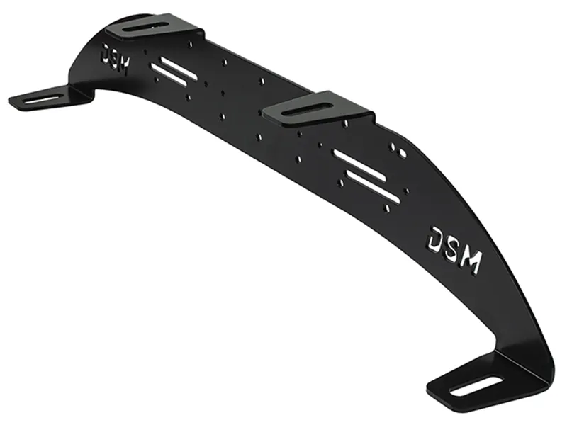 Extraljusram för fyra lampor bakom EU-skylt, svart HD 790 mm - Bild 4