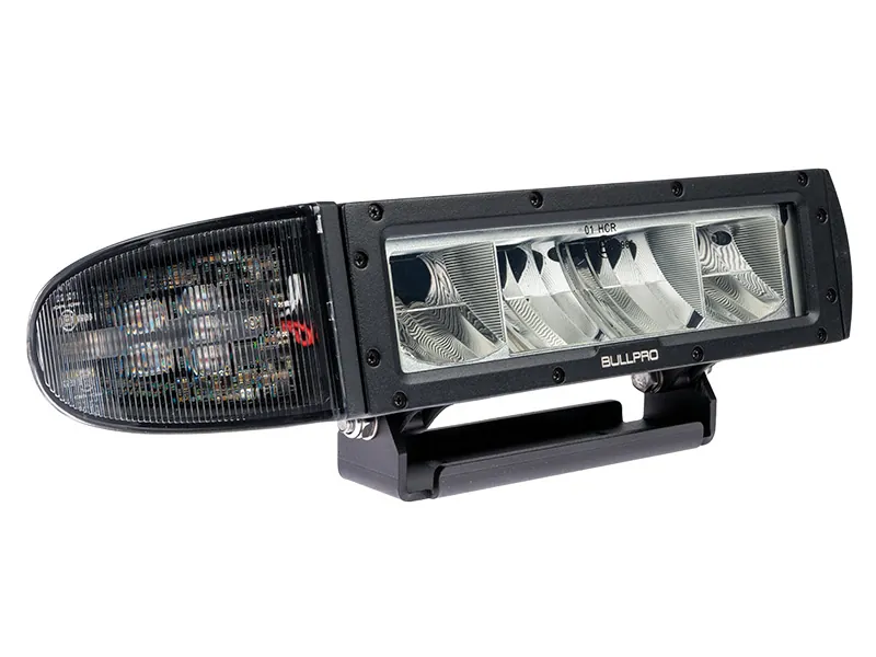 BULLPRO Headlight LED Höger 9-36V 3600lm Uppvärmd Glas Halogen/Halvljus - Bild 2