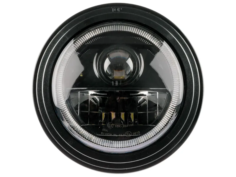 LED Strålkastare 5¾ tum med Parkeringsljus 10-30V 15W E-godkänd - Ledextraljus.eu