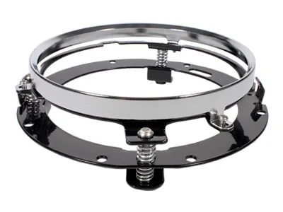 Metallfäste för LED-strålkastare 7 tum - Monteringsbracket för Extraljus - Ledextraljus.eu