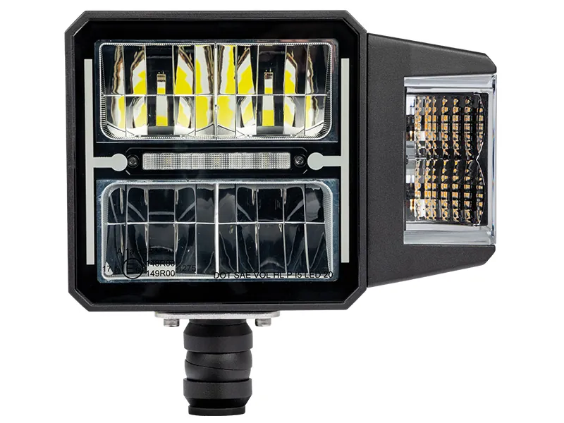 BULLBOY AGRILINE Snowplow Light LED-körljus 12/24V 1800/3600lm med Värmd Lins - Bild 3