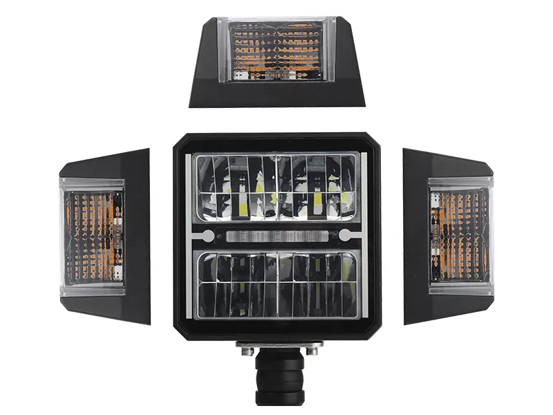 BULLBOY AGRILINE Snowplow Light LED-körljus 12/24V 1800/3600lm med Värmd Lins - Bild 4