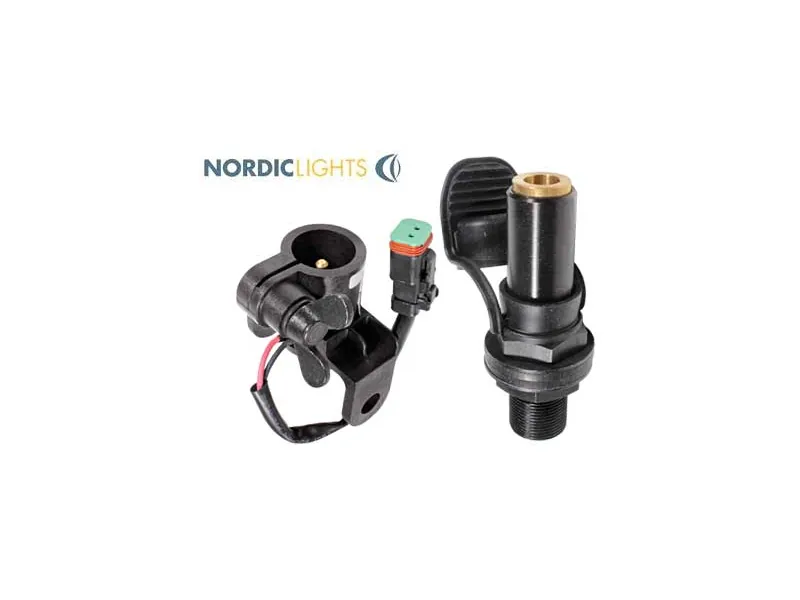 Nordic Lights DIN-fäste 60 mm med DT-kontakt 12-48V