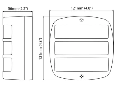 Nordic Lights LED Bakljus 24V - Multifunktion med Blinkers och Bromsljus - Bild 4