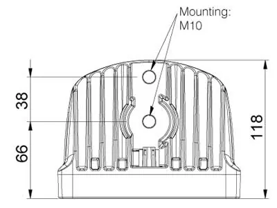 Nordic Lights LED Arbetsbelysning 1800lm 9-32V Kompakt Låg Profil - Bild 4