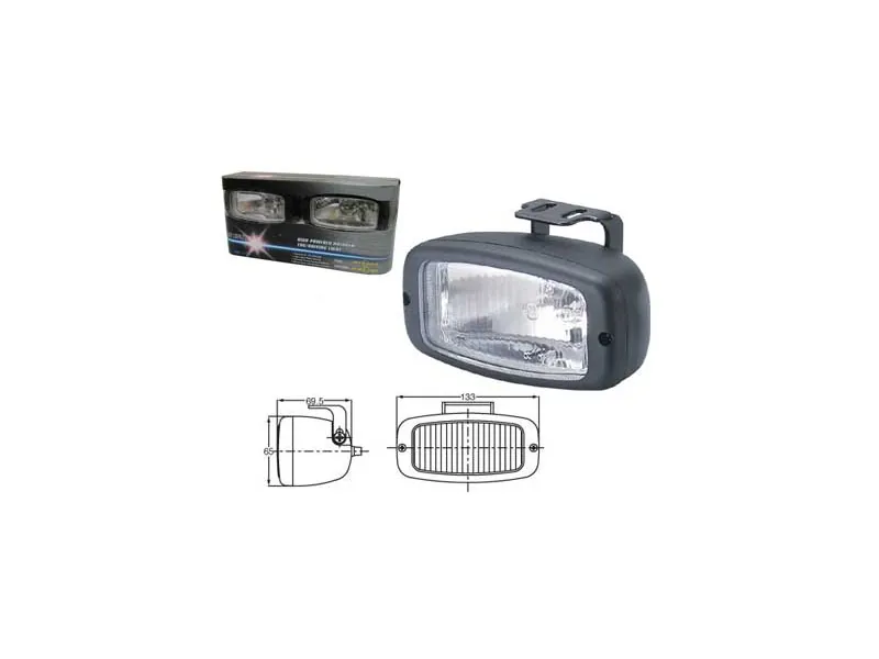 Sirius fjärrljus H3 12V, set 133 x 65 mm - Ledextraljus.eu