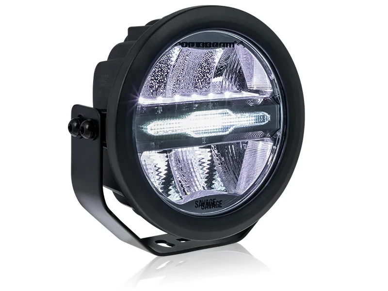 Optibeam Savage 7 LED Extraljus 6200lm 9-36V Med Positionsljus - Bild 2