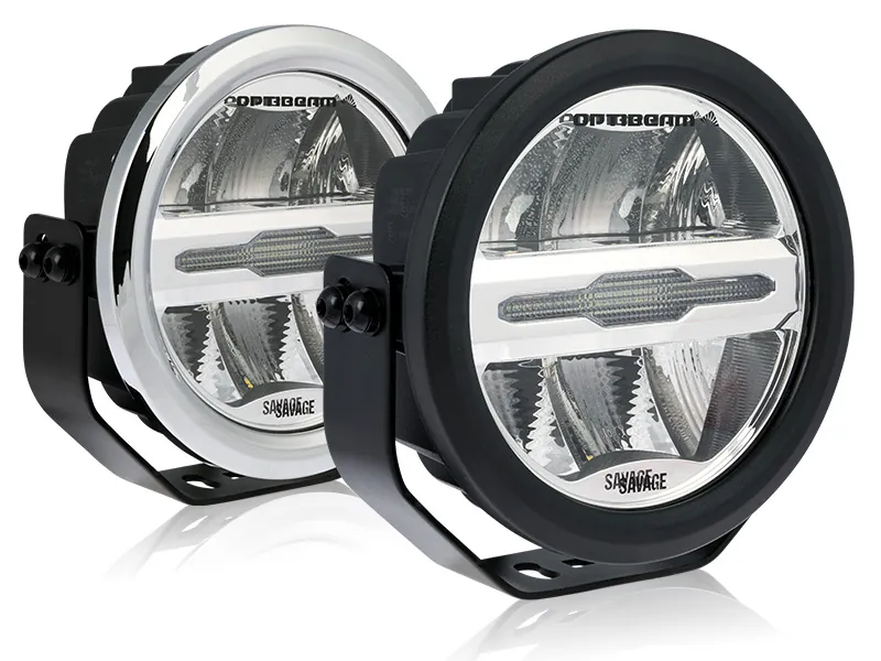 Optibeam Savage 7 LED Extraljus 6200lm 9-36V Med Positionsljus - Bild 3