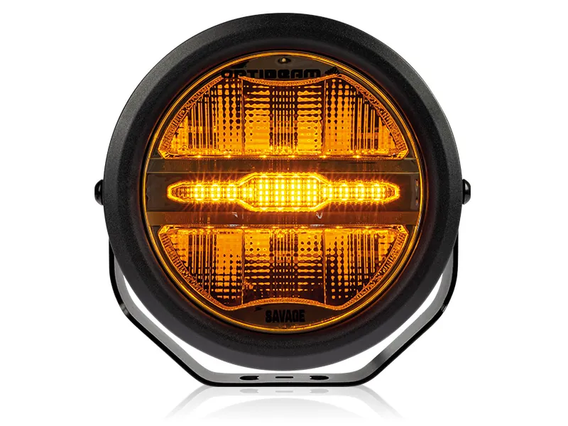 Optibeam Savage 7 LED Extraljus 6200lm 9-36V Med Positionsljus - Bild 4