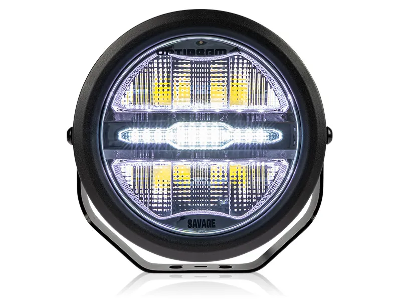 Optibeam Savage 7 LED Extraljus 6200lm 9-36V Med Positionsljus - Bild 5