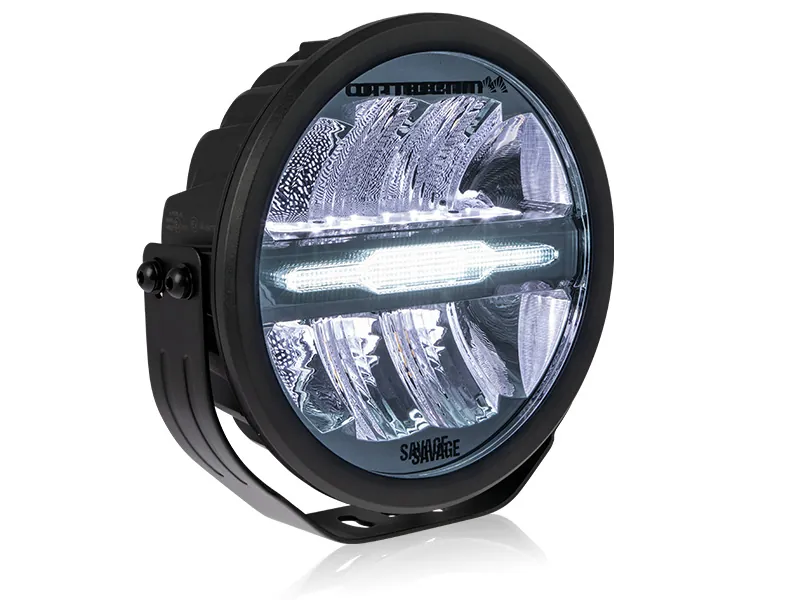 Optibeam Savage 9 LED Fjärrstrålkastare 7200lm 9-36V med Osram-dioder - Bild 2