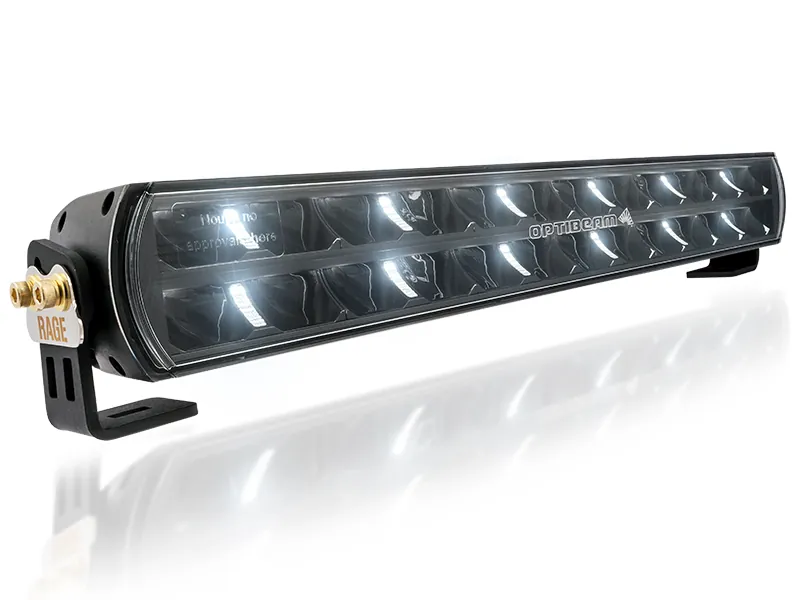 Optibeam Super Captain Dual Rage 600 LED Extraljus 9-36V 27000lm 1300m Räckvidd - Bild 2