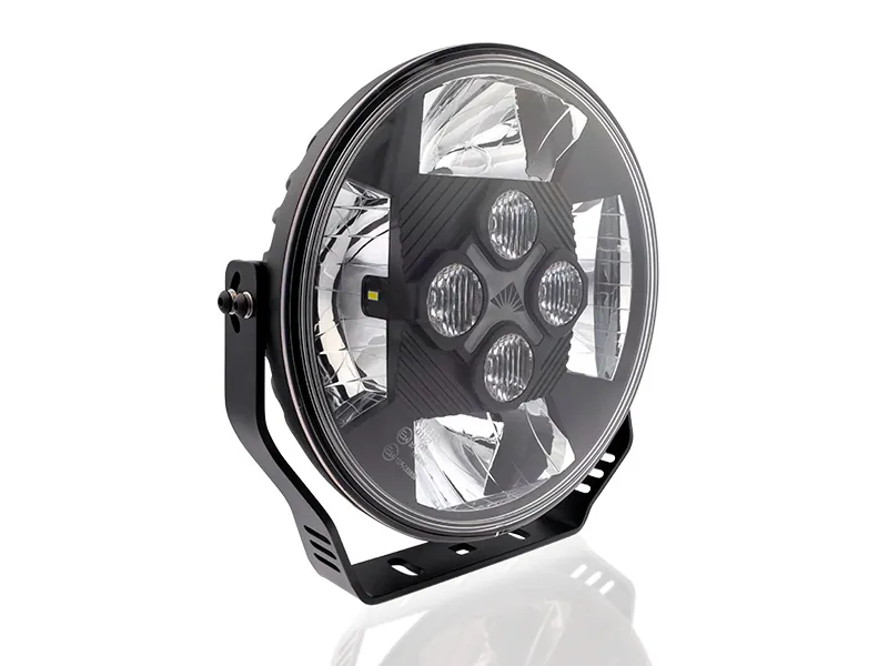 OPTIBEAM NIN9 Special LED Fjärrljus 14000lm 12V 220mm - Godkänt Helljus för Fordon - Bild 4