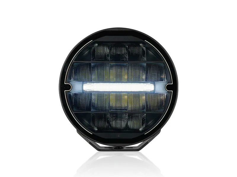 Optibeam Elites 9" Heated LED-extraljus med uppvärmd lins 9-36V - Bild 2