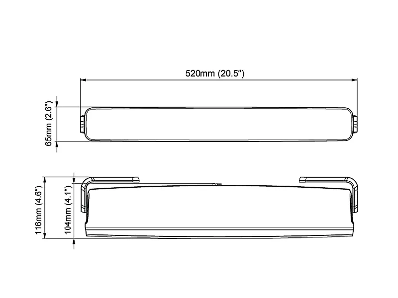 Nordic Lights Mirage LED-ramp 520 mm 9-32V - Bild 6
