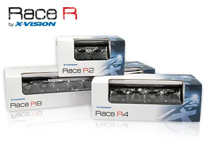 X-VISION Race R8 LED Extraljus 8x High Power LED 10-30V 429mm - Bild 3