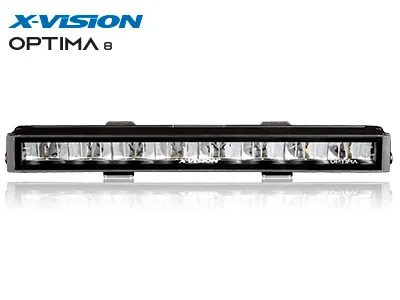 X-VISION OPTIMA 8 LED Extraljus 5500lm 9-32V 404mm Fjärrljus - Bild 2