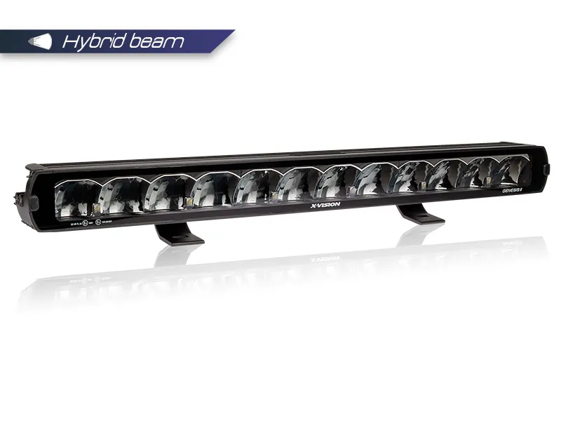 X-Vision Genesis II 800 Hybrid Beam LED Extraljus 79cm 10700lm 9-36V - Ledextraljus.eu