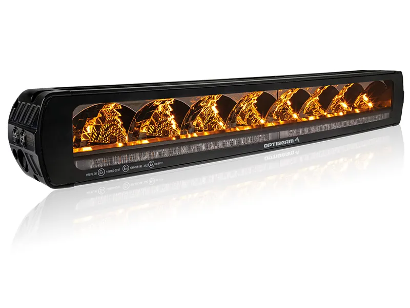 Optibeam Firebar LED Extraljus med Varningsljus 10200lm 9-36V 562mm - Bild 3