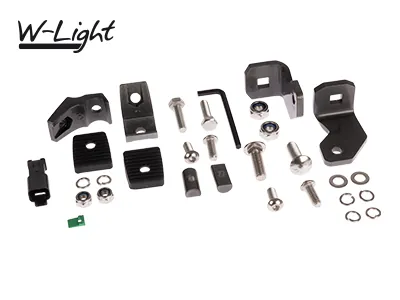 W-LIGHT Hurricane 400 LED Extraljus 24x3W Osram 3524lm 10-30V Curved Combo - Bild 5