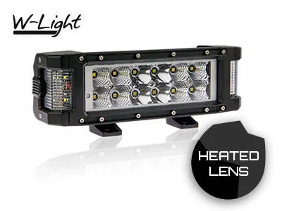 W-LIGHT ATV Sideshooter LED Arbetsljus 7200lm 10-30V med Värmefunktion - Ledextraljus.eu