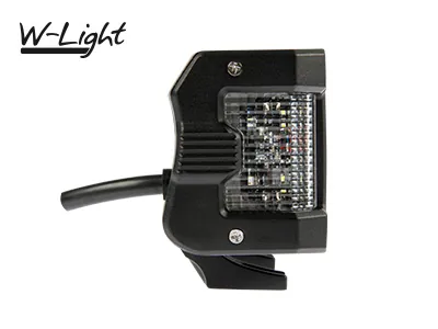 W-LIGHT ATV Sideshooter LED Arbetsbelysning 7200lm 10-30V med Värmefunktion - Bild 3