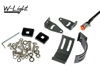 W-LIGHT Thunderbolt LED-extraljus 9423lm 6000K 553mm 20x Osram LED - Bild 4