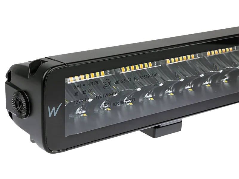 W LED Extraljus med Varningsljus 7420lm 10-30V 561mm R112/R65 Godkänd - Bild 3