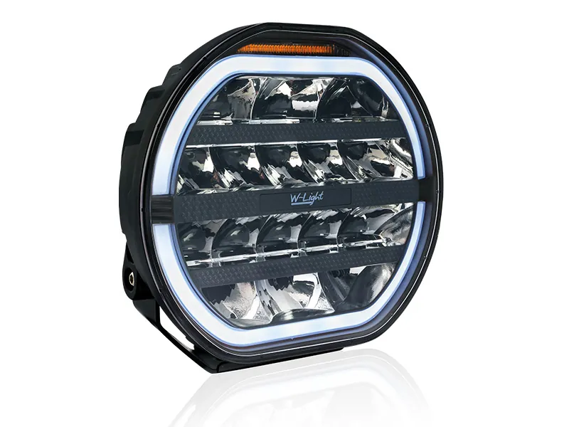 W-Light Fury 9" LED Extraljus med Varningsljus 9000lm 12-48V - Bild 3