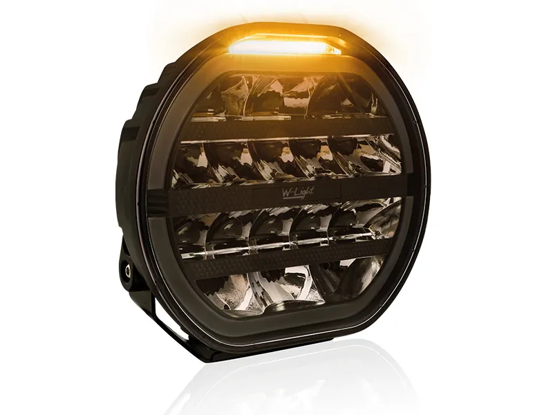 W-Light Fury 9" LED Extraljus med Varningsljus 9000lm 12-48V - Bild 4