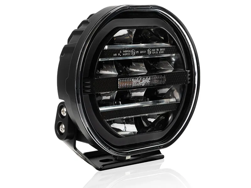 W-LIGHT Fury 7" LED Extraljus 6700lm 12-48V med Varningsljus - Bild 5