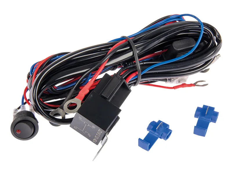 AUTOLINE Kabelsats för Extraljus 12V med Brytare och Relä - WK005L - Bild 2