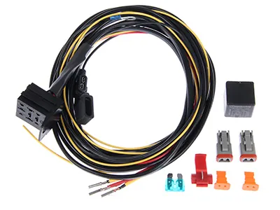 Komplett Kabelsats för Extraljus 12V 40A - Två Lampor med Deutsch DT-Kontakter - Ledextraljus.eu