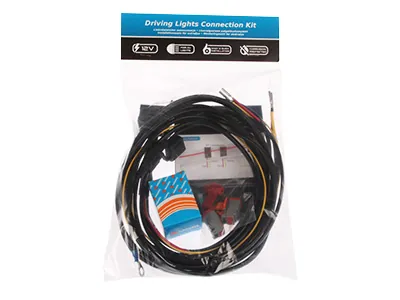 Komplett Kabelsats för Extraljus 12V 40A - Två Lampor med Deutsch DT-Kontakter - Bild 2