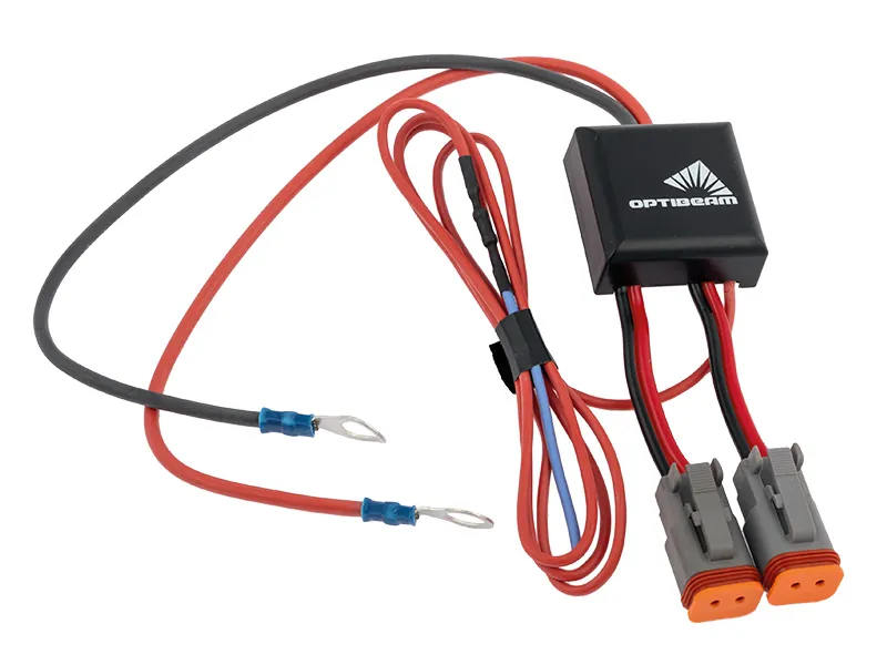 OPTIBEAM Kabelsats DT-kontakt 12/24V 135W/270W för extraljus - Bild 3