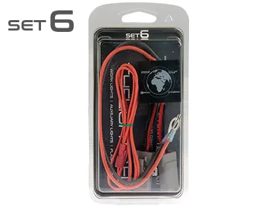 OPTIBEAM Wiring Kit DTP - Kabelsats för Extraljus 12/24V 135W/270W - Bild 2