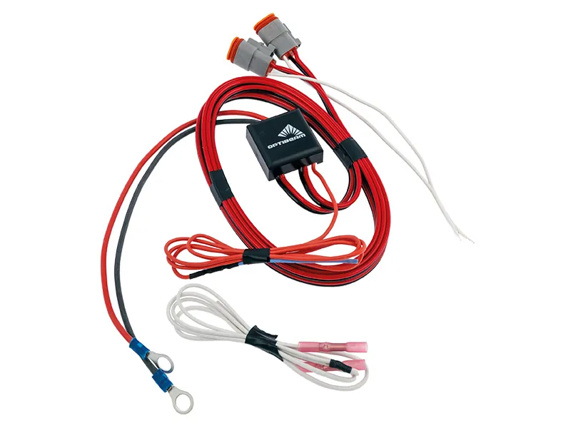 OPTIBEAM Wiring Kit WK042 - Universell Kabelsats för Extraljus 12/24V - Bild 3
