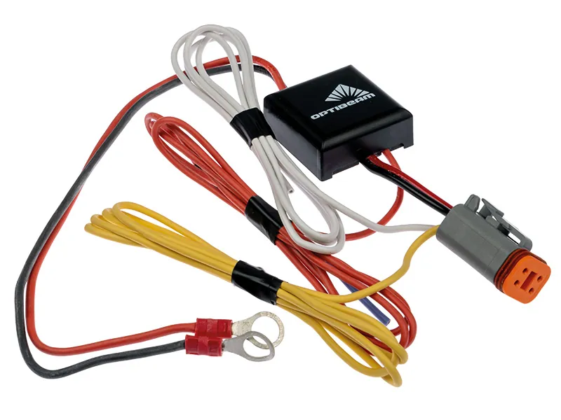 OPTIBEAM Deutsch Kit Kabelsats 12/24V med Canbus och Parkeringsljus - Bild 3