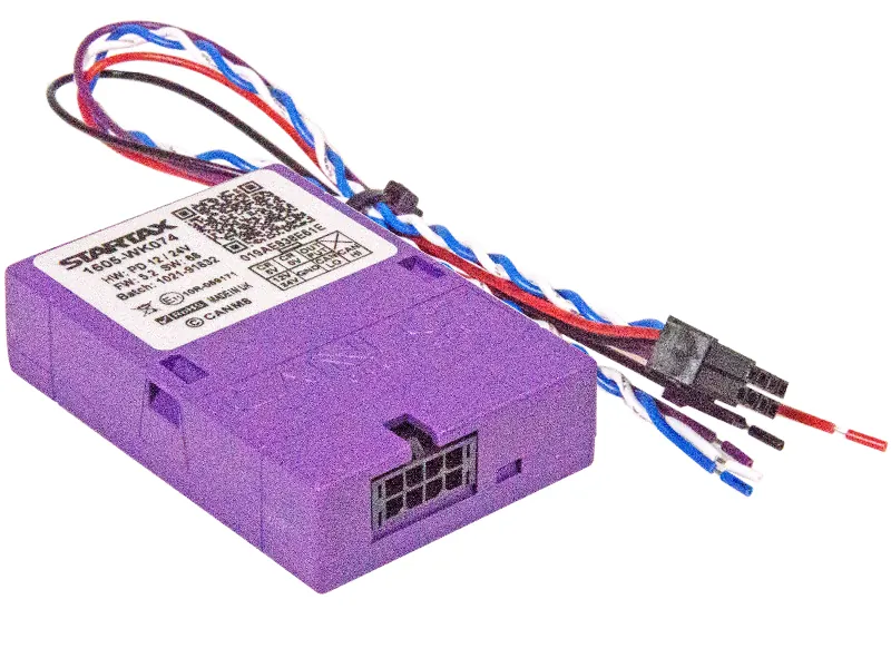 CANM8 CAN-bus-interface med utgång för motor igång 12V