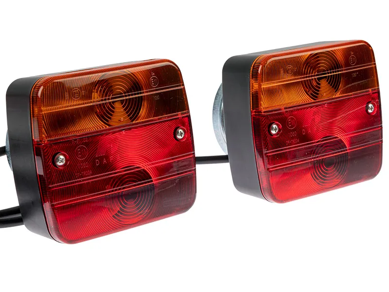 AUTOLINE Bakljuskit för Släpvagn med Magnetfäste 12V 7.5m Kabel - Bild 2