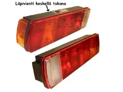 Trucklite Bakljus 7-Kammare med Sidoreflex och Reflector - Skruvavstånd 152mm - Ledextraljus.eu