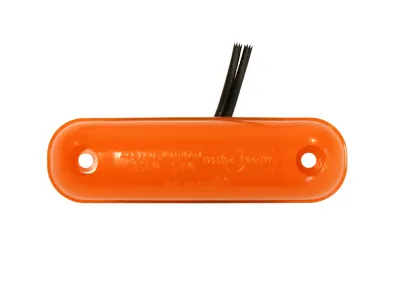 WAS LED Sidomarkeringsljus Amber NEON EFFECT 12-24V 84mm - Ledextraljus.eu