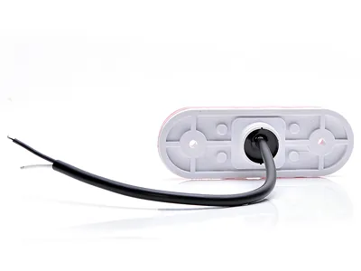 WAS LED Sidomarkeringsljus Röd 12-24V med Reflex - Bild 2