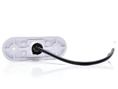 WAS LED Sidomarkeringsljus Vit 12-24V med Reflektor 114x40x25mm - Bild 2