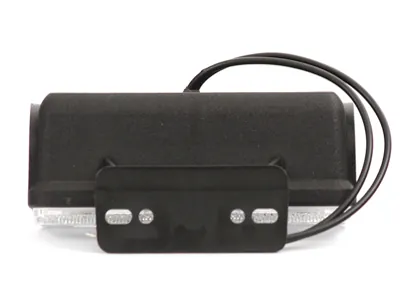 WAS LED Sidomarkeringsljus Vit 12-24V med 90° Monteringsfäste - Bild 2