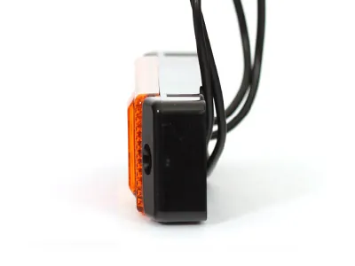 WAS LED Sidomarkeringsljus Amber 12-24V ECE-godkänd - Bild 2