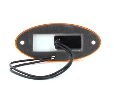 WAS LED Sidomarkeringsljus Amber 12-24V med Reflektor ECE-godkänd - Bild 3